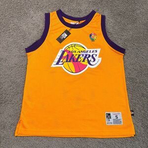 NWT Mitchell & Ness x Takashi Murakami Lakers ComplexCon Jersey Small